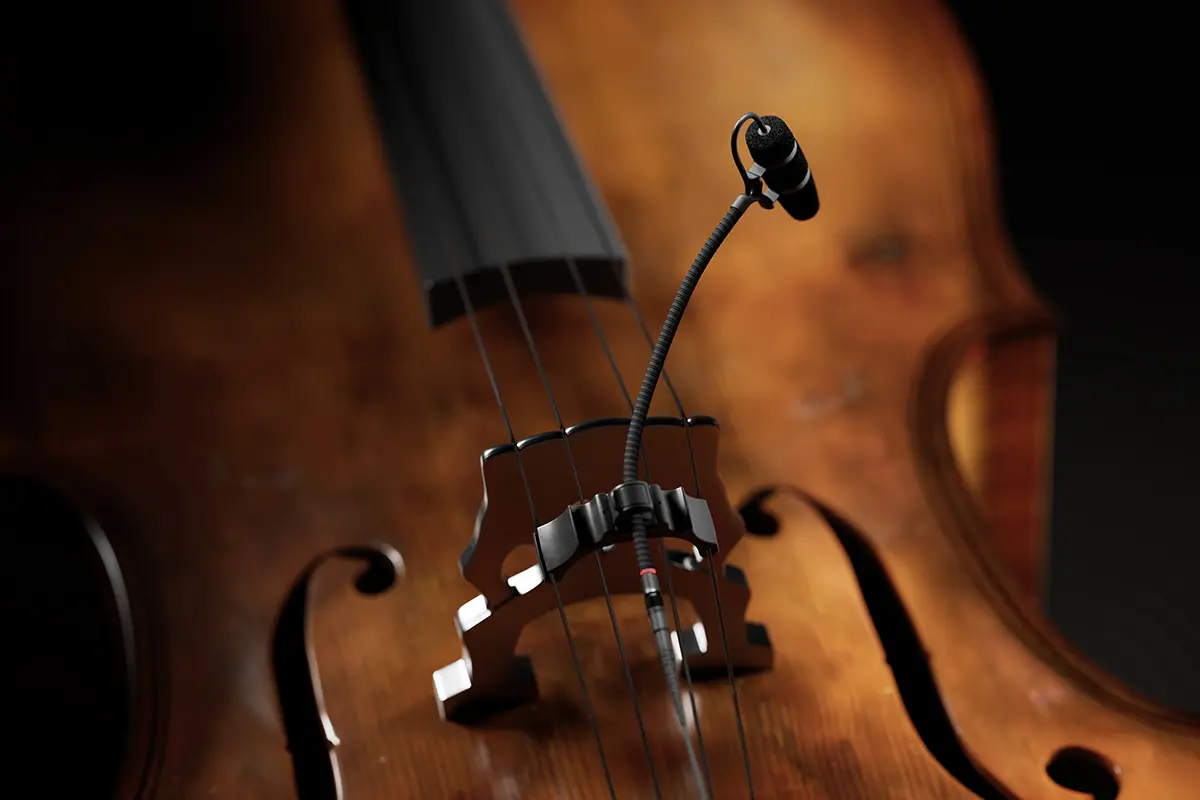 The new 4099 CORE+ instrument microphone