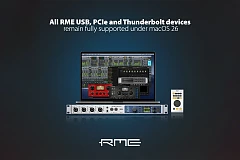 RME – Kompatibilität mit macOS 26 Tahoe