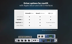 verbesserte Treiberoptionen und Firmware-Updates für USB-3-Audio-Interfaces 