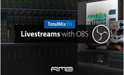 RME - TotalMix und Livestreams mit OBS unter macOS
